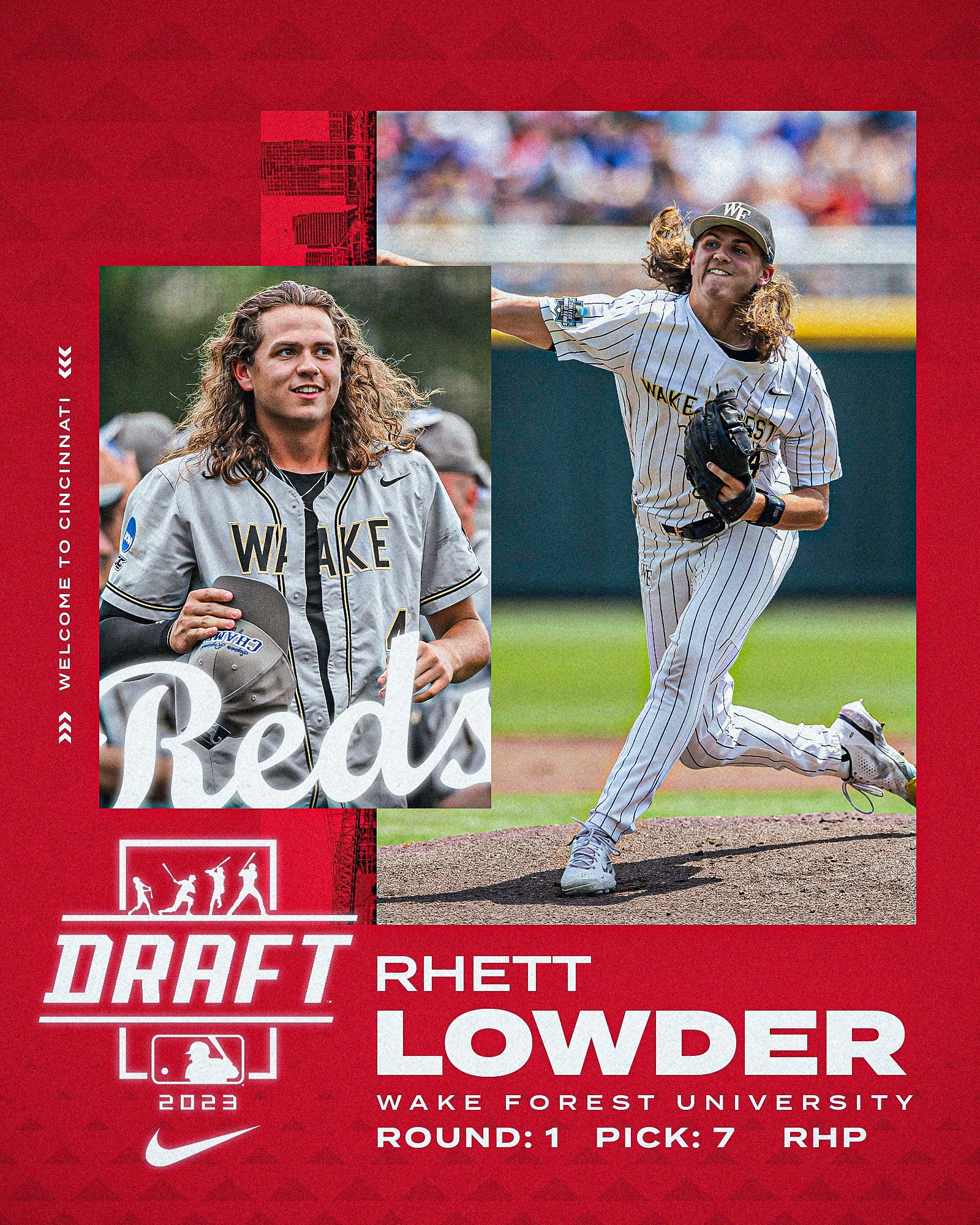 Cincinnati Reds on Twitter "With the 7th pick in the 2023 MLBDraft
