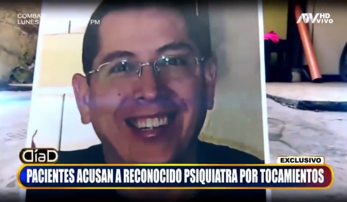 unchasqui's tweet photo. Es siquiatra, trabaja en el Hospital San José (Callao) y fue denunciado en 2018 de abusar sexualmente de varias pacientes, incluidas menores. ¿Y qué creen? Fue restituido y le aumentaron el sueldo gracias a @FiscaliaPeru y @SERVIR_PERU. Hilo sobre Óscar Francisco Coronado Medina. https://t.co/XjRpc8sqMU