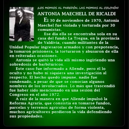BotCheckerCL's tweet photo. Circula por redes un relato de que 30 comunistas torturaron a una mujer en Valdivia en 1970. 
La historia (falsa) es antigua y ha sido reflotada estos días por las mentes retorcidas de siempre.

Excelente trabajo de recopilación y verificación de Matías Del Río @Brain_damagePF https://t.co/VPigXwjcXl