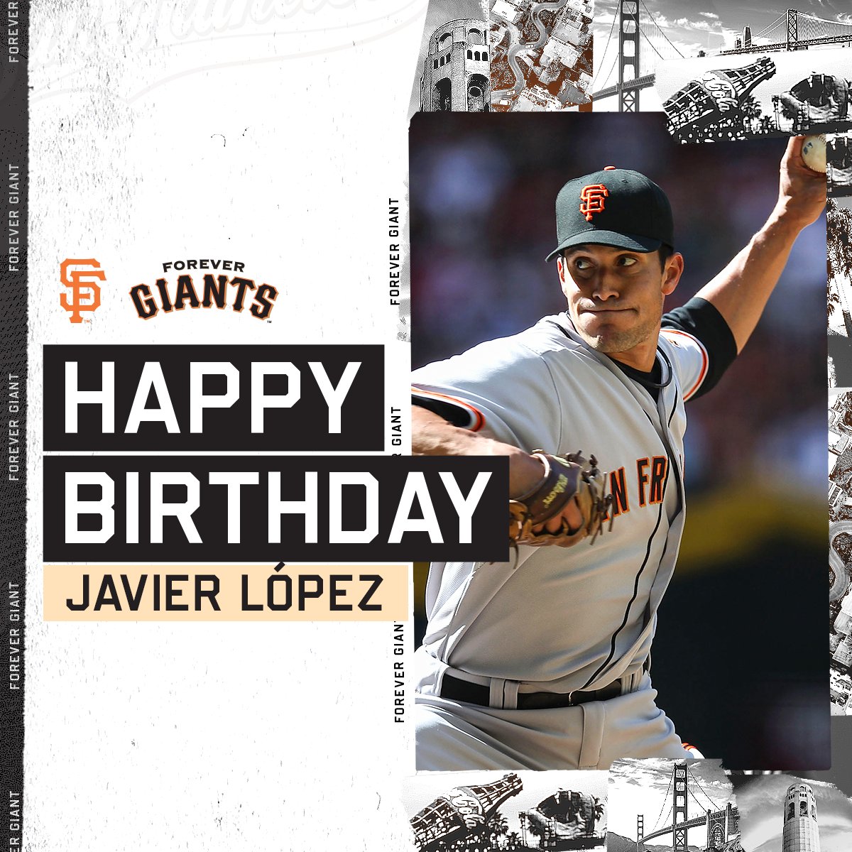 Celebrating #ForeverGiant Javier López today! 🎁