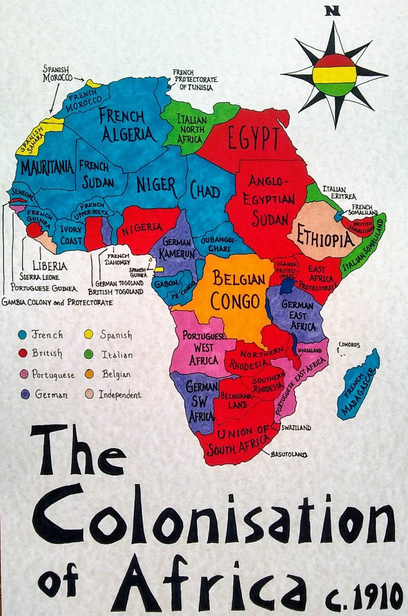 In the below graphic, notice Russia is the only European /Eurasian country that did not participate in the Trans Atlantic Slave Trade and colonization of Africa. 

As racial tensions increase in the US particularly in light of recent court decisions of the Tulsa Massacres redress