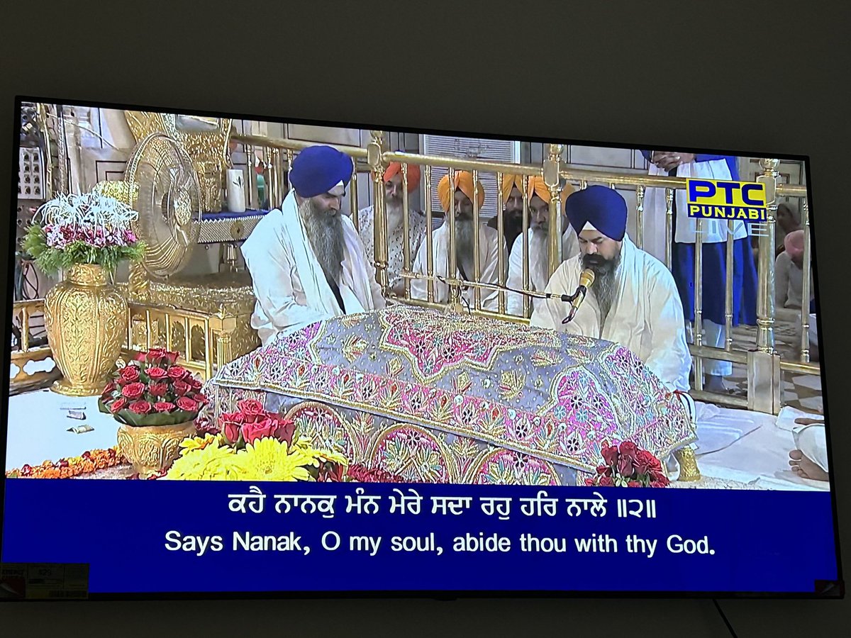 AndTheTruth15's tweet photo. Do we really need Shakespearean English to explain the meaning of Gurbani ?
⁦@PTCPUNJABITV⁩ 
⁦@SGPCAmritsar⁩ https://t.co/JjM0bCYvHK