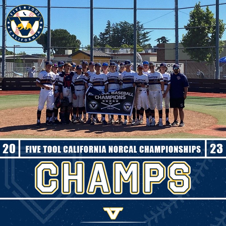 🏆CHAMPIONS🏆

Congrats to <a href="/GamePrepBA/">GamePrep Baseball</a> 2026’s on winning the 15U Division of the <a href="/FiveTool/">Five Tool Baseball</a> California NorCal Championships!

#WatchEm