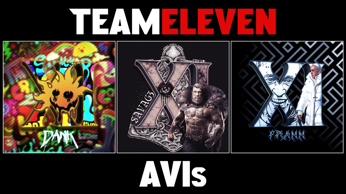 Some new AVIs for the boys <a href="/TeamElevenXI/">Team Eleven</a>