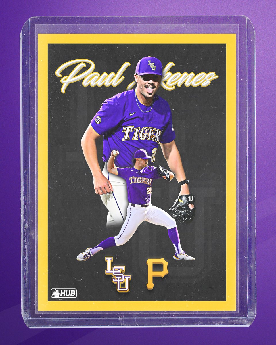 College Baseball Hub on Twitter "With the first overall pick of the