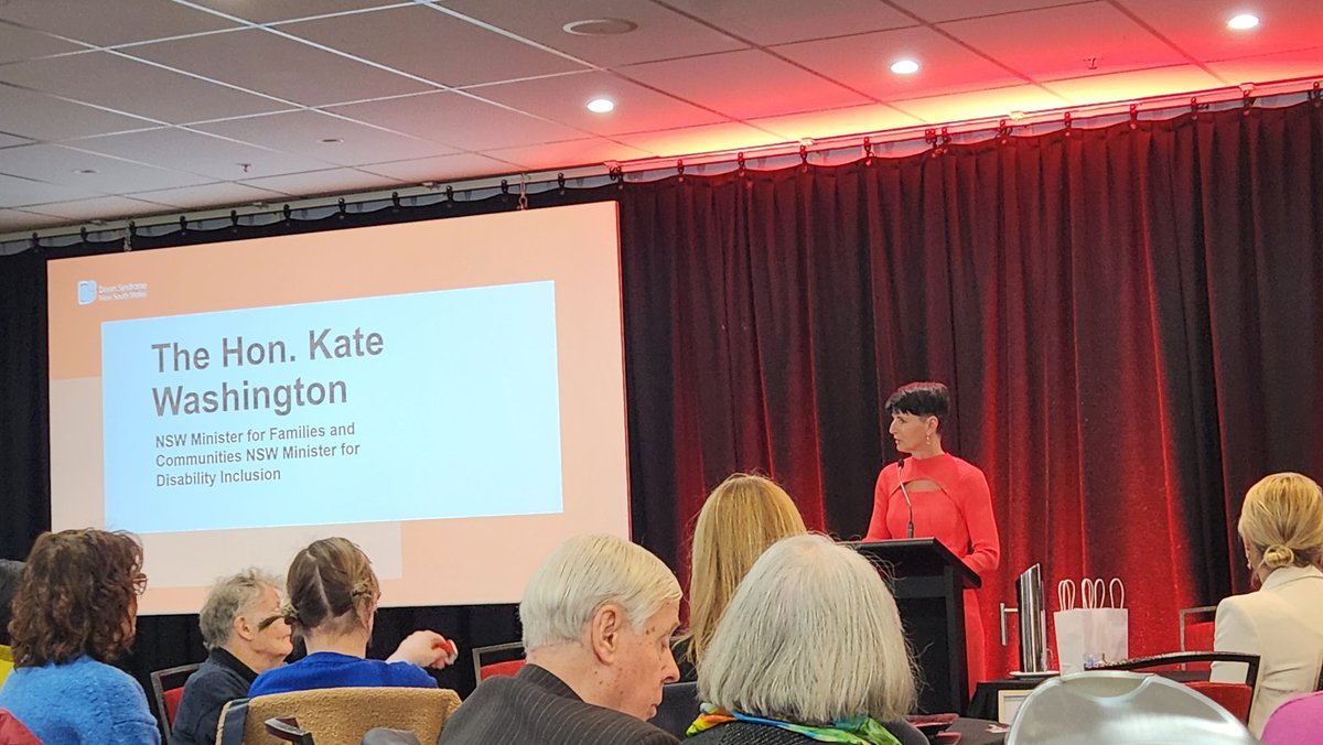 Downs Syndrome NSW Health Conference. Great theme Healthy, wealthy and wise(r)