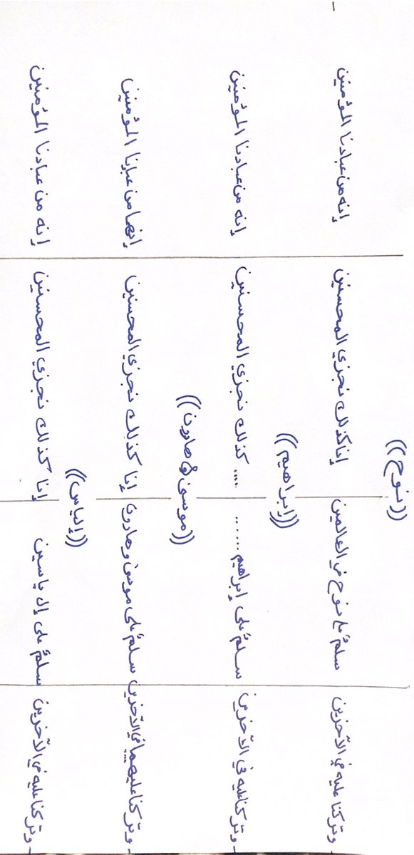 abdullah_duna1's tweet photo. @hoffazquraan 

لمن لديهم اختلاط او عدم وضوح في سورة الصافات بخصوص المتكرر فيها بعد ذكر الانبياء 
#حفاظ_القرآن
#متشابهات_القرآن
#خرائط_ذهنية
اليكم هذا التوضيح https://t.co/buOnFPCYDo