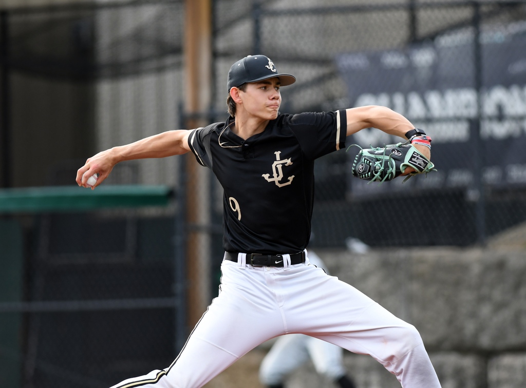 JesuitHighPDX's tweet photo. Noble Meyer ’23 was selected 10th by the Miami Marlins in the first round of the Major League Baseball Draft today. With a fastball that clocks in at over 100 mph, Noble was the top-ranked high school pitcher in the country. Congrats, Noble! #AMDG Photos by Brian Murphy https://t.co/6xt3romBA0