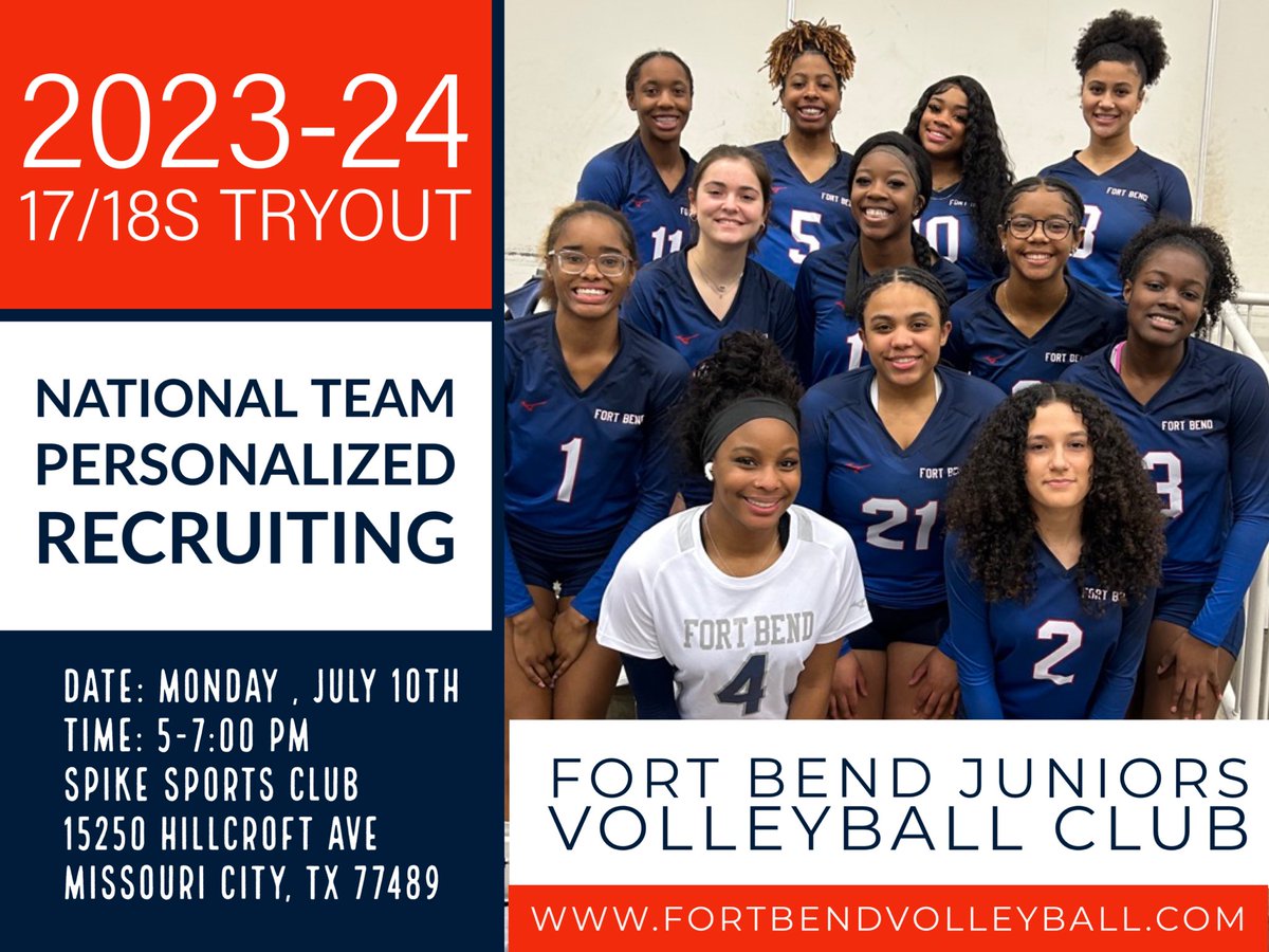 Recruit Fortbend VB tweet media