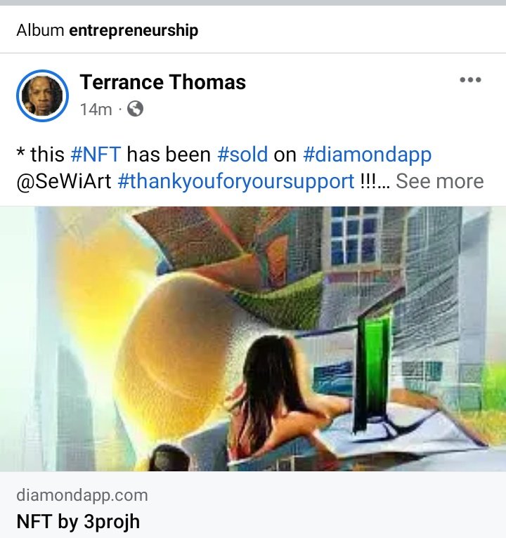 Producer_Agent's tweet photo. * this #NFT has been #sold on #diamondapp
@SeWIArtsGuild #thankyouforyoursupport !!!
* invest in $3projh coin on #DeSoNetwork
* brought to you by:
#3projh
#HighestHeightsStudio
#evergreen #organic #web3
https://t.co/BVLE5Lq8yp
#WorkfromHome - made with @NightCafeStudio https://t.co/z8yfXyFbO9