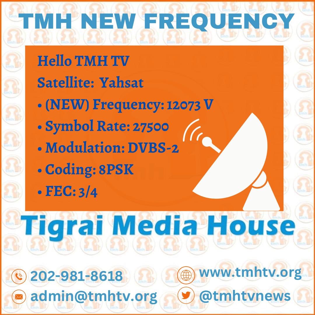 You can access TMH TV @Tmhtvnews channels by tuning in to the following frequency. #TMHtv