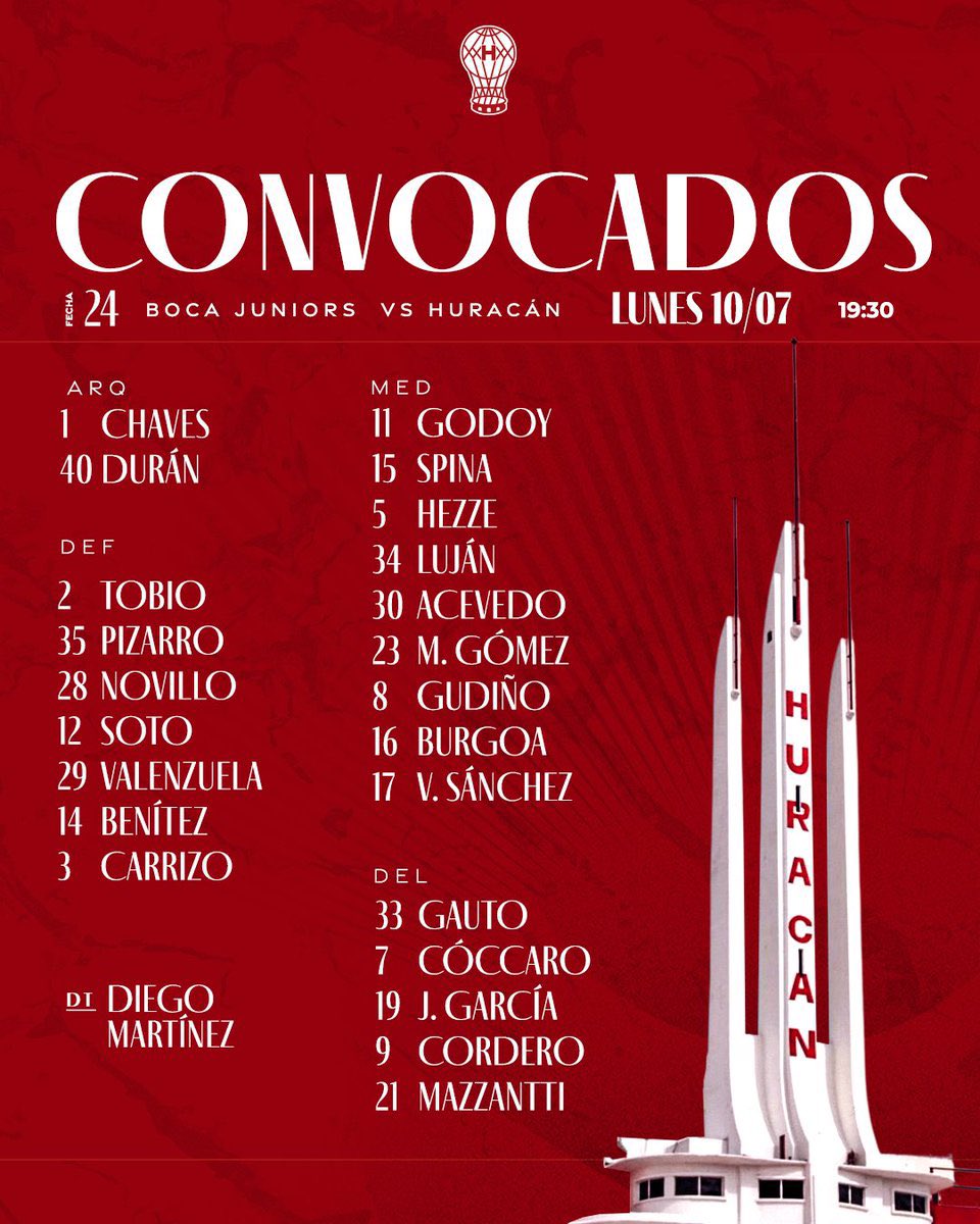 ungloboentodas's tweet image. #Huracán 

🔜 ¡Próximo partido!

🏆 #LigaProfesional
🆚 #Boca
🗓️ Lunes 10/7
🕢 19:30
🏟️ La Bombonera 

#VamosGlobo 🎈
#HuracánYNadaMás