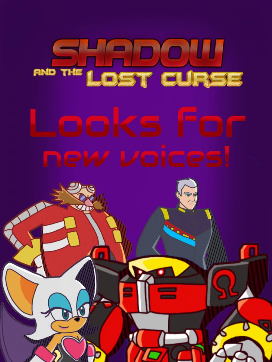 LeandroGhost09's tweet photo. Just a few characters left, join the team and be a part of a new adventure featuring Team Dark!!!

#ShadowAndTheLostCurse #ShadowTheHedgehog #SonicTheHedgehog #SonicFanProject https://t.co/WbkMEC57vA