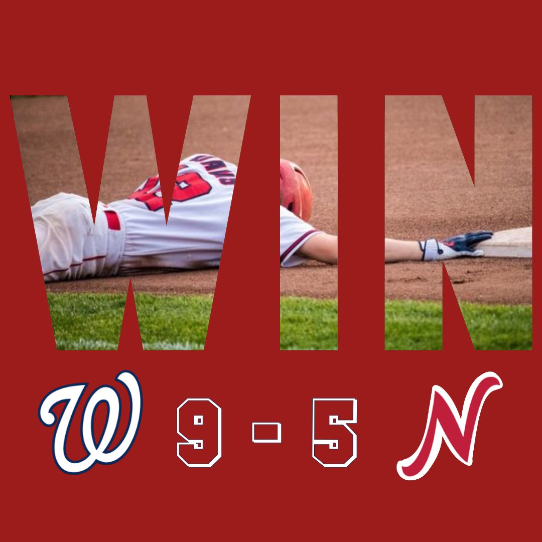 MOSBLNationals's tweet photo. The Nationals get on the sticks late and take a 9-5 win over the London Jrs

@COBABaseball @OntarioSrBall 
#srbaseball #woodstocknationals #nats https://t.co/98FQOQOFXe