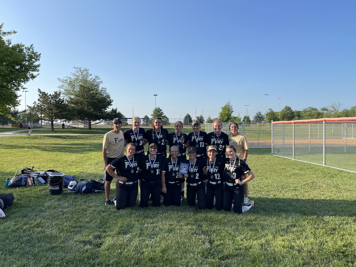 18U, 3rd place, Nebraska Fury Gold 18 - Santoni. Great tournament!