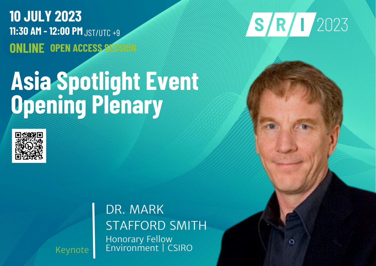 Giles (@giles_sb) on Twitter photo Join us for the <a href="/FutureEarth/">Future Earth (@futureearth.bsky.social)</a> <a href="/SRICongress/">Sustainability Research & Innovation Congress</a> Asia Spotlight Event ๐ Opening Plenary ๐บ happening from 11:30 (JST).
๐ซดAccess: 2023.sricongress.org/agenda/sessionโฆ Join us for the <a href="/FutureEarth/">Future Earth (@futureearth.bsky.social)</a> <a href="/SRICongress/">Sustainability Research & Innovation Congress</a> Asia Spotlight Event ๐ Opening Plenary ๐บ happening from 11:30 (JST).
๐ซดAccess: 2023.sricongress.org/agenda/sessionโฆ