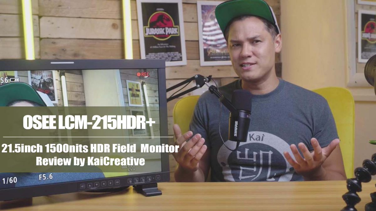 osee_tech's tweet photo. OSEE LCM-215HDR+ 21.5inch 1500nits HDR Field Production Monitor Review by KaiCreative, @KAiCreative
https://t.co/v3pgLlPeUl
.
.
#oseetech #outdoorfilming #cameraman #cameragear #filmgear #filmset #cinegear #productionassistant #filmmaker #productioncompany #filmmaking https://t.co/8INN83MXpI