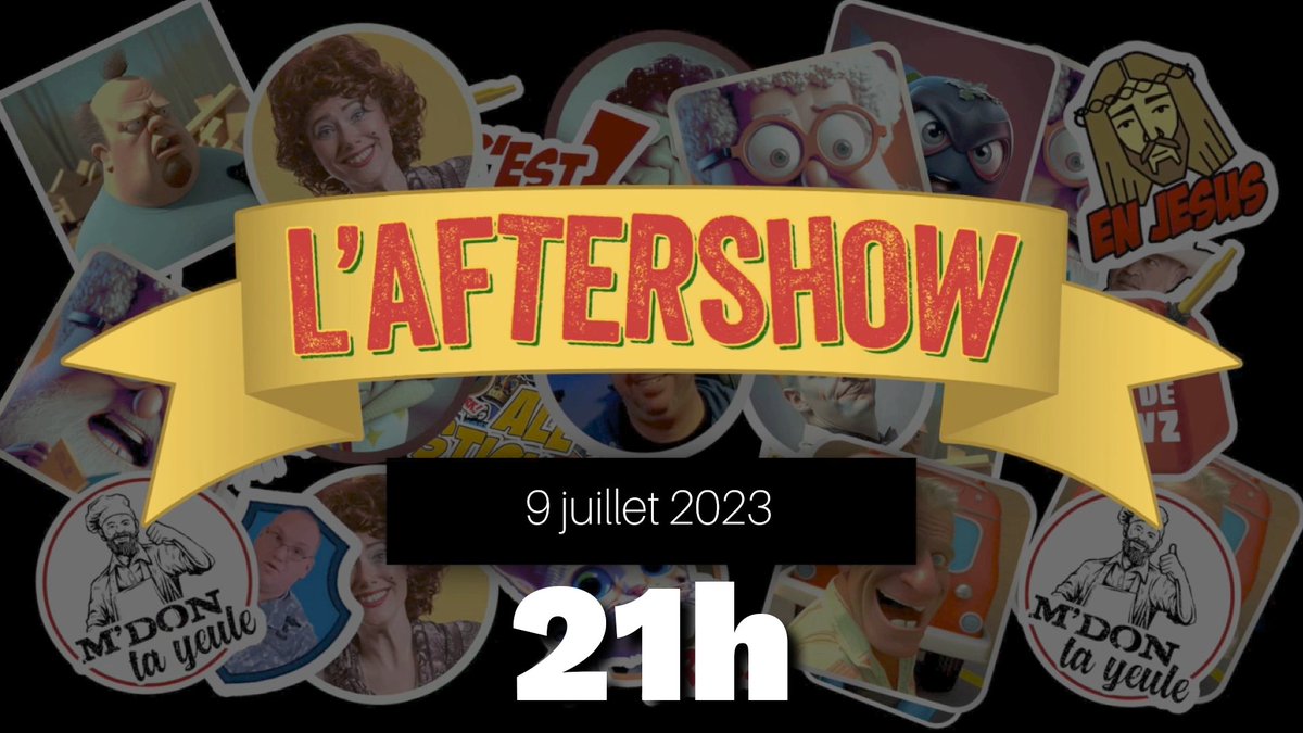 H2Owebmedia's tweet photo. L'Aftershow sur @TouskiTV débute à 21h ce soir !
Viens ventiler avant que la semaine reparte !
>>> https://t.co/bFOjCdcp8g
#twitchqc #aftershow #stickerparty https://t.co/u6tC9QO2rW