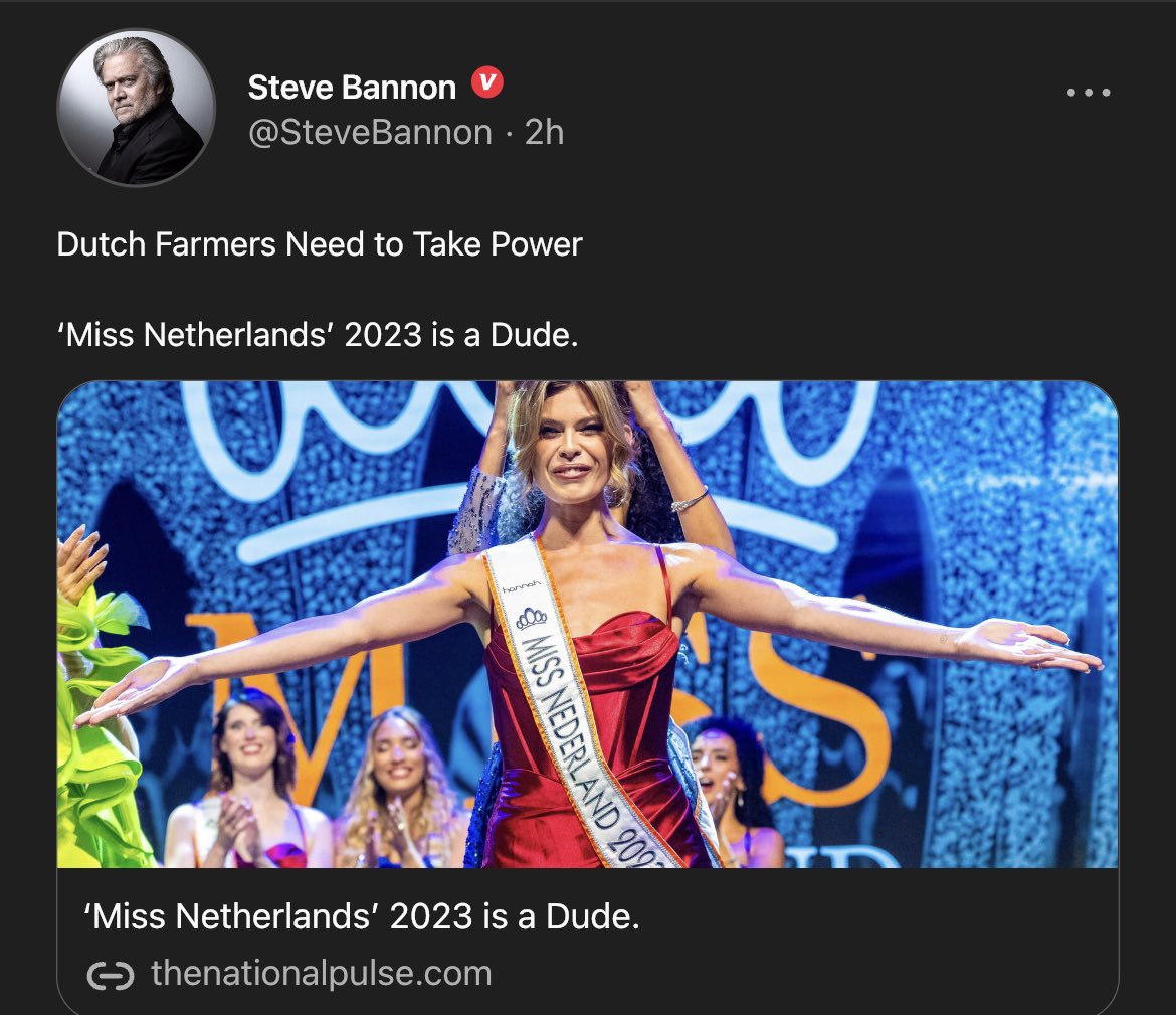 Grace Chong 🇺🇸 on Twitter "Dutch Farmers Need to Take Power ‘Miss