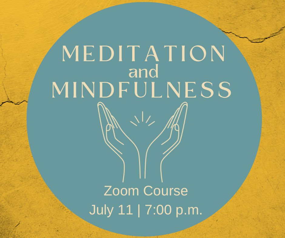 AscensionDallas's tweet photo. Zoom Course | Tuesday, July 11th | 7:00 p.m. 

Join Fr Paul for insights from his own journey of meditation and mindfulness. To register, email Fr Paul @ paul.klitzke@ascensiondallas.org to receive the Zoom link for the course. https://t.co/O8B24fbzkx