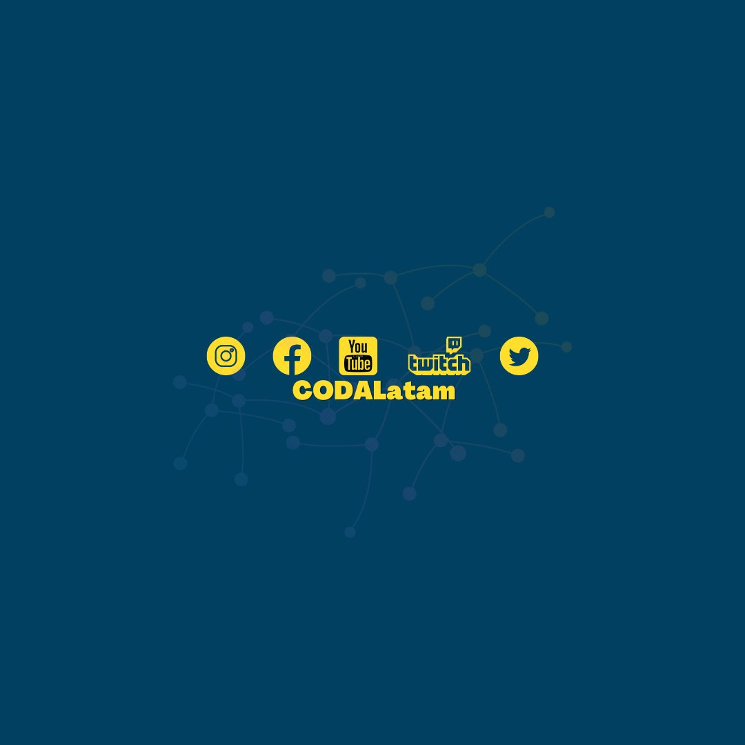 CODALatam's tweet photo. https://t.co/9Ei3IYsN4o