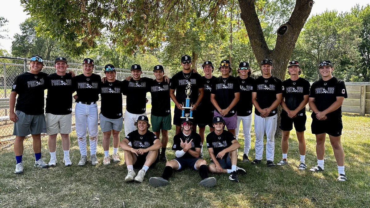 🏆 GOPHER CLASSIC 🏆
💥FINAL SCORE💥
6️⃣ <a href="/Post266SRs/">Bennington Post 266 Senior Legion Baseball</a> 
3️⃣ New Ulm Gold

New Ulm ties it up in B7. 266’ers come up clutch scoring 3R with 2 outs in T8. 4-1 and Victoria Pool CHAMPS!

🚨NEXT GAME🚨
🗓️ Monday, July 10
📍 Edina, MN
🏟️ Braemer Park
🆚 TBD 
⏰ 11:30am

👇🏻 HIGHLIGHTS👇🏻