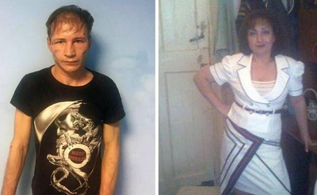 Unatalpelirroja's tweet photo. #AbroHilo Sobre Dimitri Baksheev, de 35 años, y Natalia Baksheeva, conocidos como la pareja caníbal. 
Ellos vivían en Krasnodar, al sur de Rusia, y han matado a más de 30 personas desde 1999 con el objetivo de consumir su carne y hacer conservas para su comercialización. https://t.co/7VsnqAMhuP