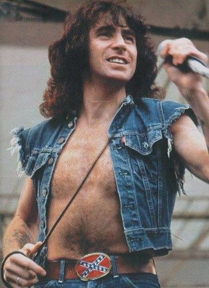 Happy Birthday, to the authentic Rocker, Bon Scott 