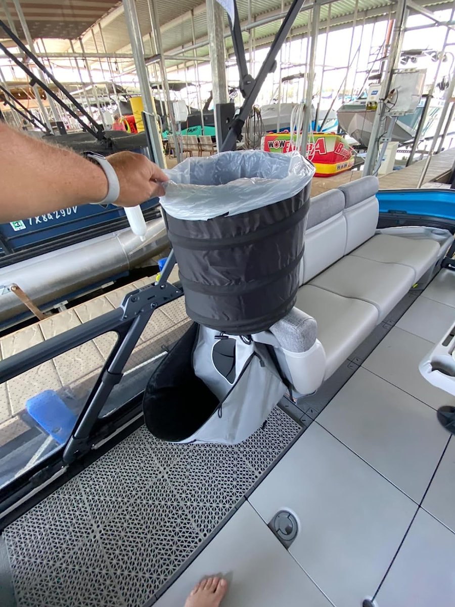 Keep your boat clean and the planet happy with Deluxe Recycles portable trash cans. ♻️

Going out on the water? Don't forget to bring a Deluxe Recycles portable trash can. It's the perfect way to dispose of trash on your boat and help keep our waterways clean.

#boating #trashcan