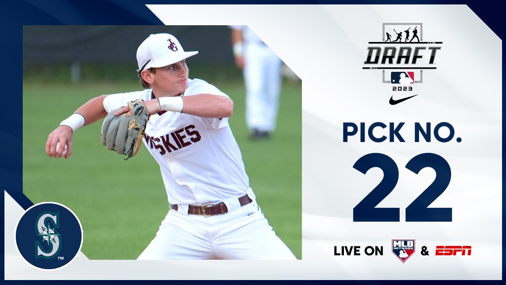 With the 22nd pick, the <a href="/Mariners/">Seattle Mariners</a> select Glenn (OH) shortstop Colt Emerson, No. 29 on the Top 250 Draft Prospects list.

Watch live: atmlb.com/44DKVbZ