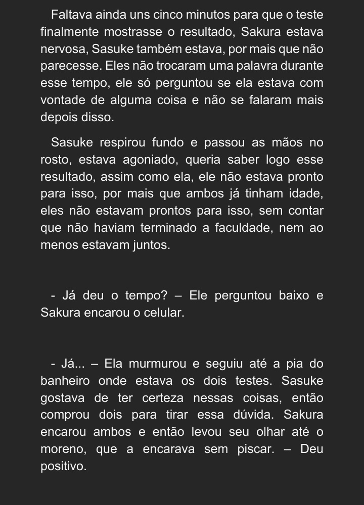 fanfic de Sasuke e Sakura, se querem o nome digam nos comentários 🥰 #