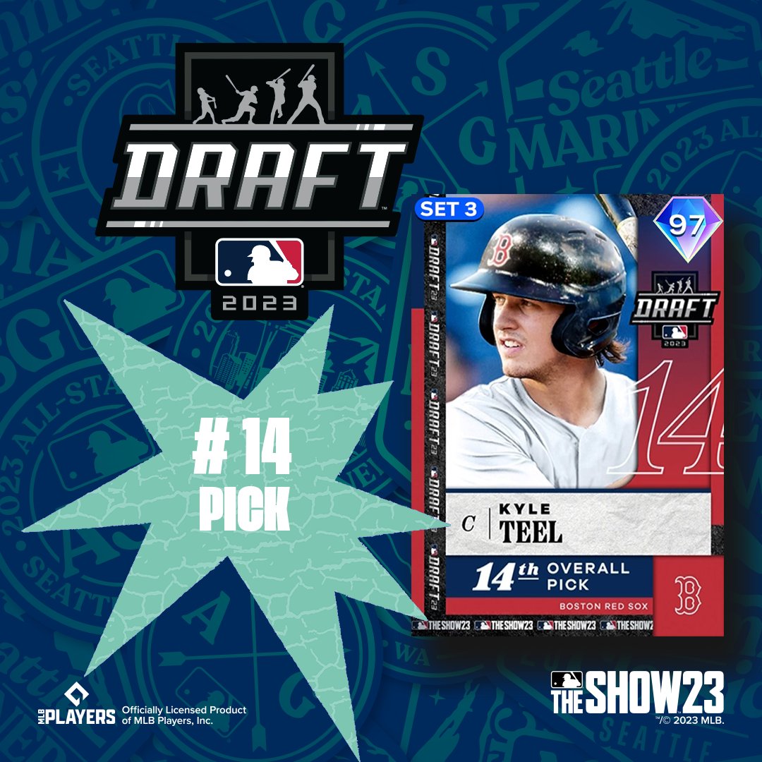 MLB The Show on Twitter "The RedSox selected Kyle Teel with the