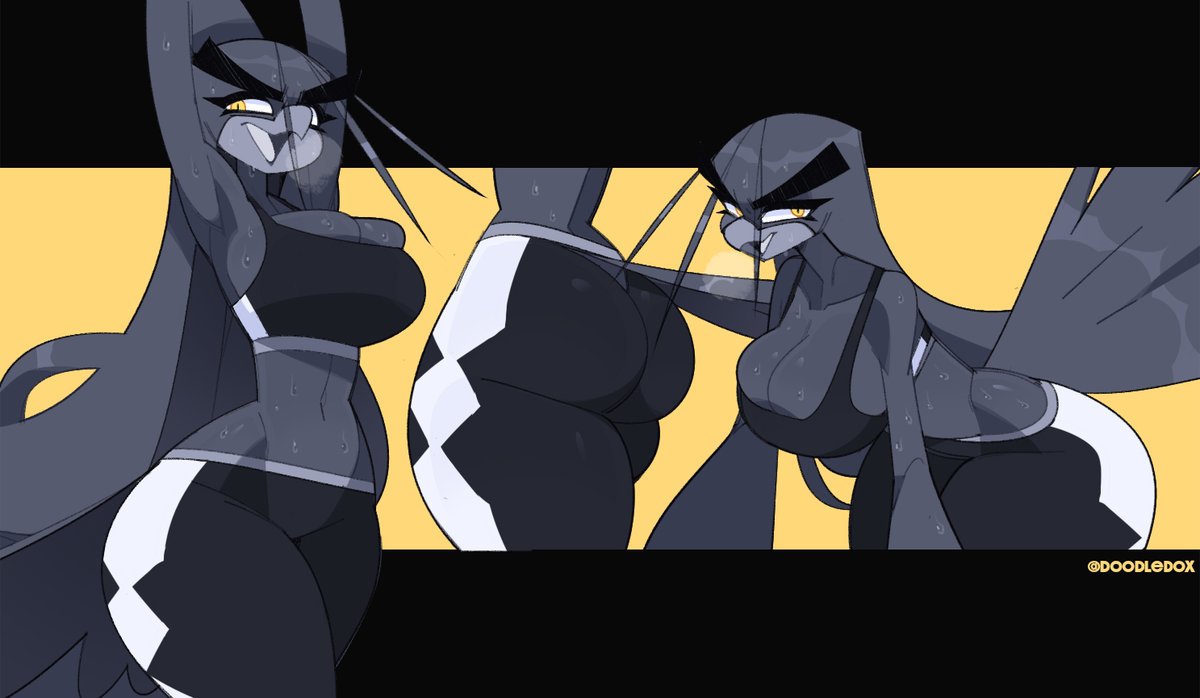 DoodleDox's tweet photo. Ryz workin' up a sweat https://t.co/4WPqtUsJMK