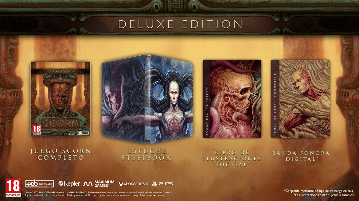Yclan's tweet photo. 📅 #NOTICIAS: #SCORN 📰
Viaja al mundo del #terror que superara lo que soporta tu psique. @Tesuragames nos traerá el título de #Ebbsoftware y @Kepler_Interact en edición deluxe

🌐Info: https://t.co/orGVdFZbzw

#️⃣Tags: #acción #aventura #gore #rompecabezas #XboxSeries #PS5 #Steam https://t.co/FYlNCjEh2M