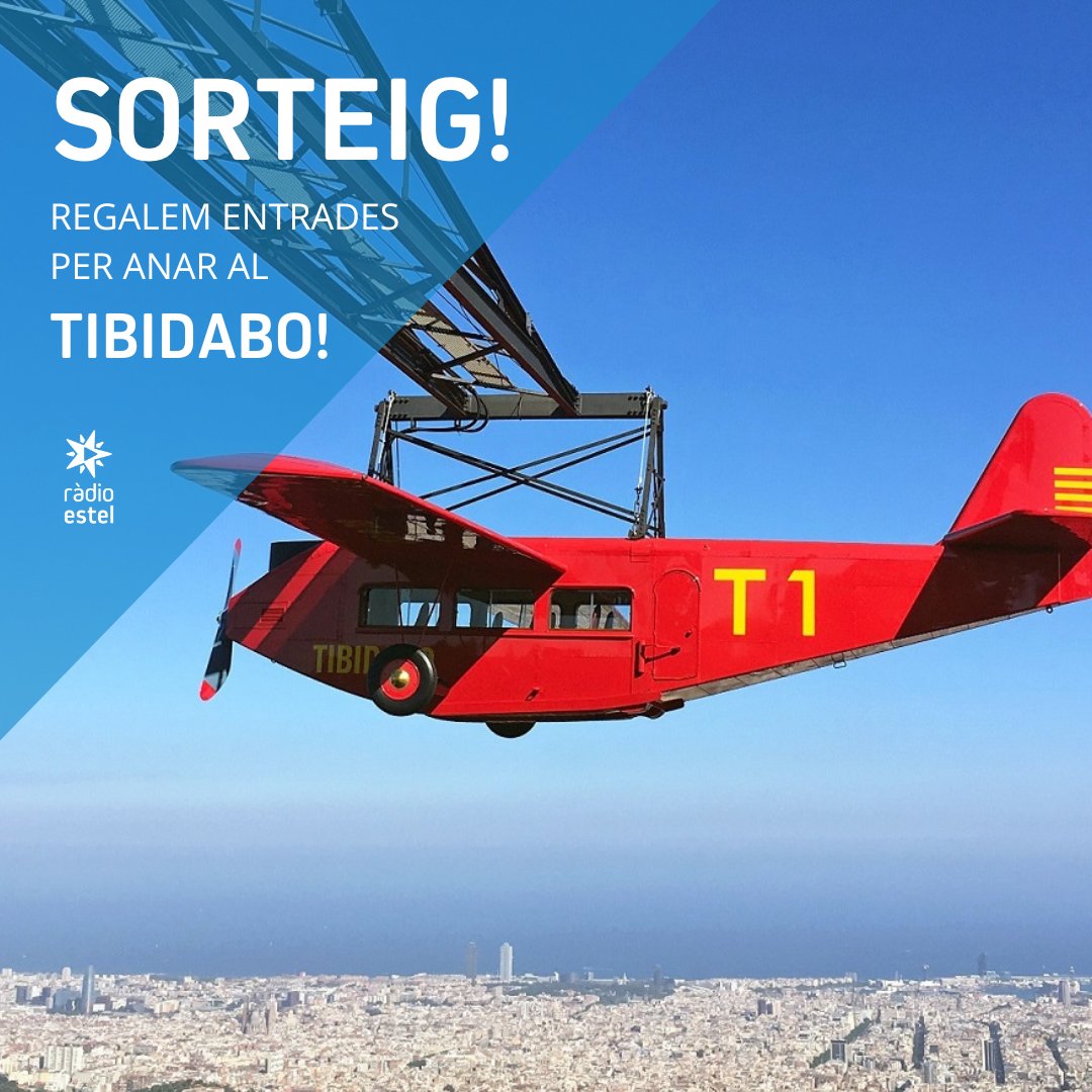 FabPropiaEstel's tweet image. 🎢 #SORTEIG | Vols anar al @parctibidabo? 

💥 Sortegem dues entrades quàdruples per anar qualsevol dia d'obertura del parc fins al desembre! 

Fes 'follow' @elmatiestel, retuita aquesta piulada i entraràs al sorteig que farem el divendres 14 de juliol, a partir de les 12 h!