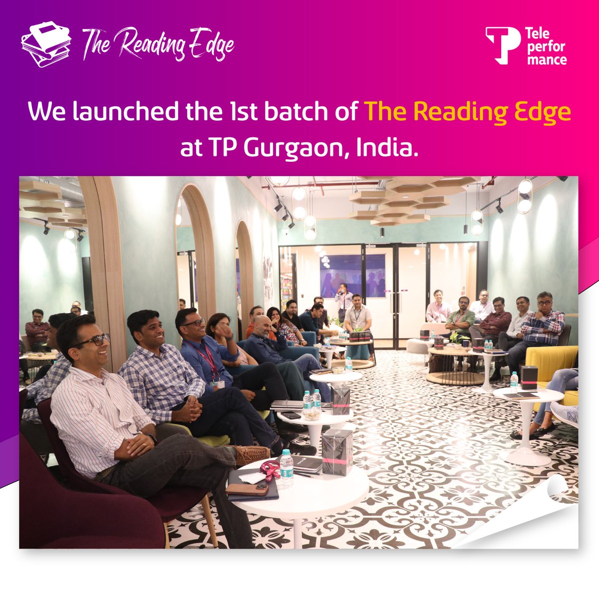 TPIndiaOfficial's tweet photo. Reader Leaders don’t just survive; they thrive as they have an Edge!
Here’s a glimpse of the 1st batch of #ReadingEdge Initiative by TP in India.
 
#TPIndia #ReadingEdge #ReaderLeader #ReadAndLead https://t.co/AphN89DnLW