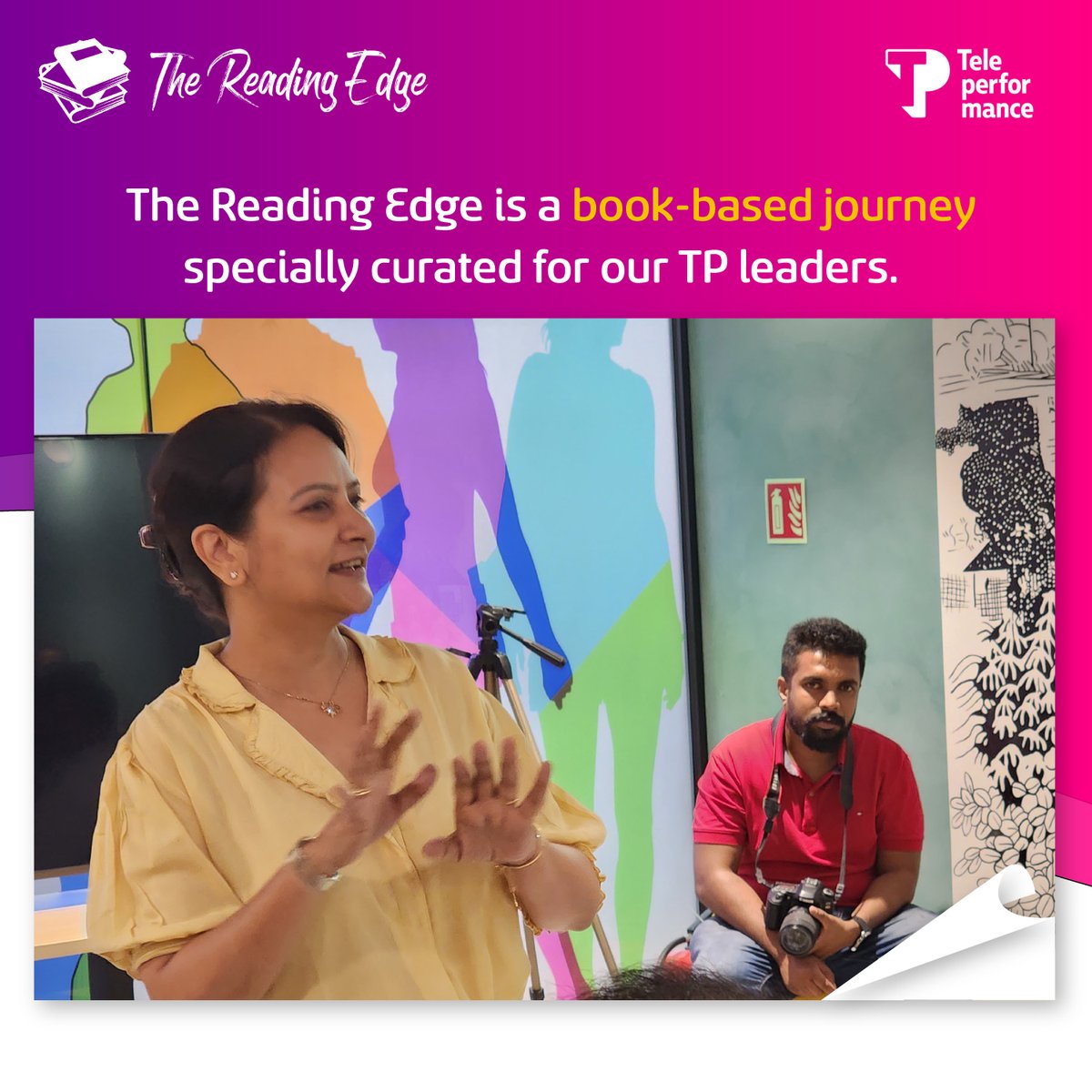 TPIndiaOfficial's tweet photo. Reader Leaders don’t just survive; they thrive as they have an Edge!
Here’s a glimpse of the 1st batch of #ReadingEdge Initiative by TP in India.
 
#TPIndia #ReadingEdge #ReaderLeader #ReadAndLead https://t.co/AphN89DnLW