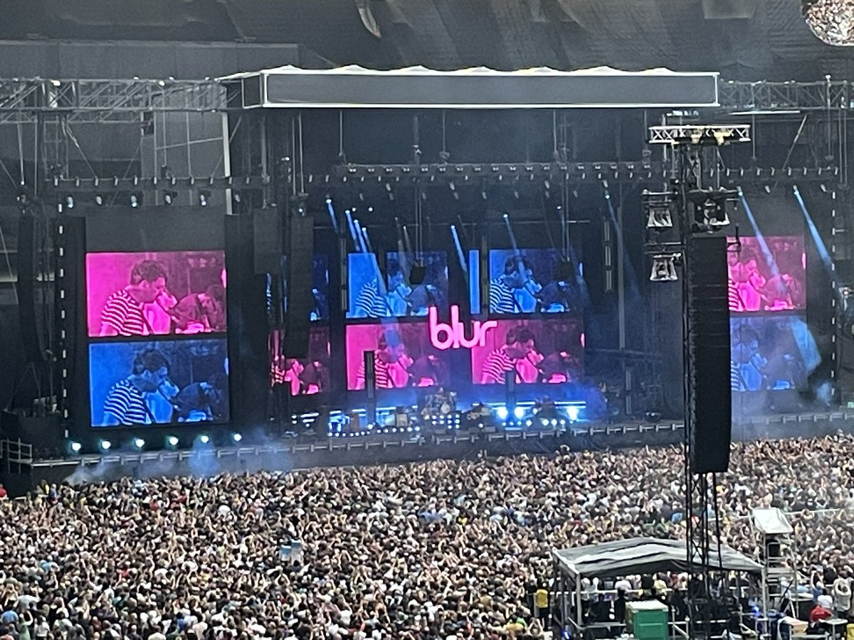 #blur at #Wembley