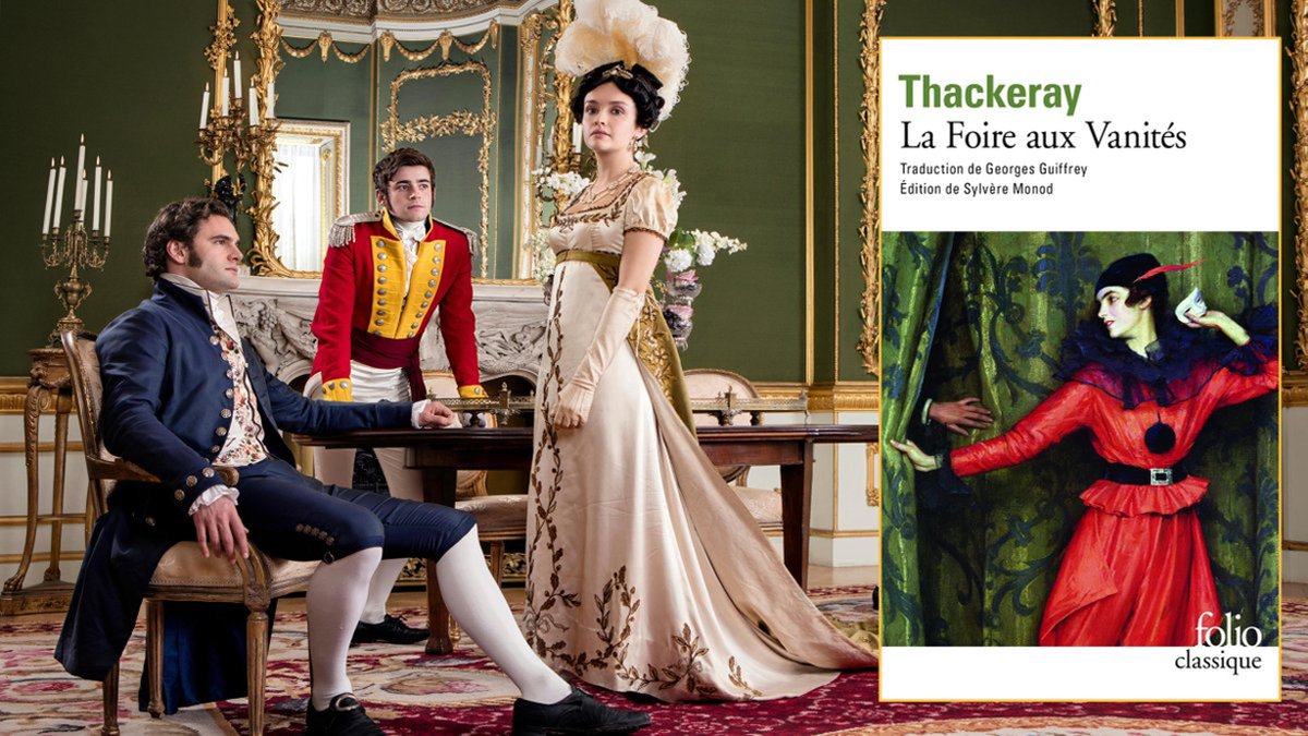 7559pr's tweet photo. « La Foire aux Vanités » est l’œuvre de #WilliamThackeray. Au 19e siècle, en Angleterre, une jeune orpheline sans ressources décide de gravir les échelons de la société pour s’extraire de sa condition modeste. Un des plus grands classiques du #roman anglais. https://t.co/vHm1iNt2lP