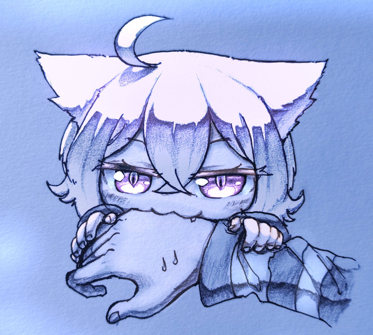zieq01's tweet photo. もぐもぐ
 #絵かゆ https://t.co/Zt8jLLDF5y