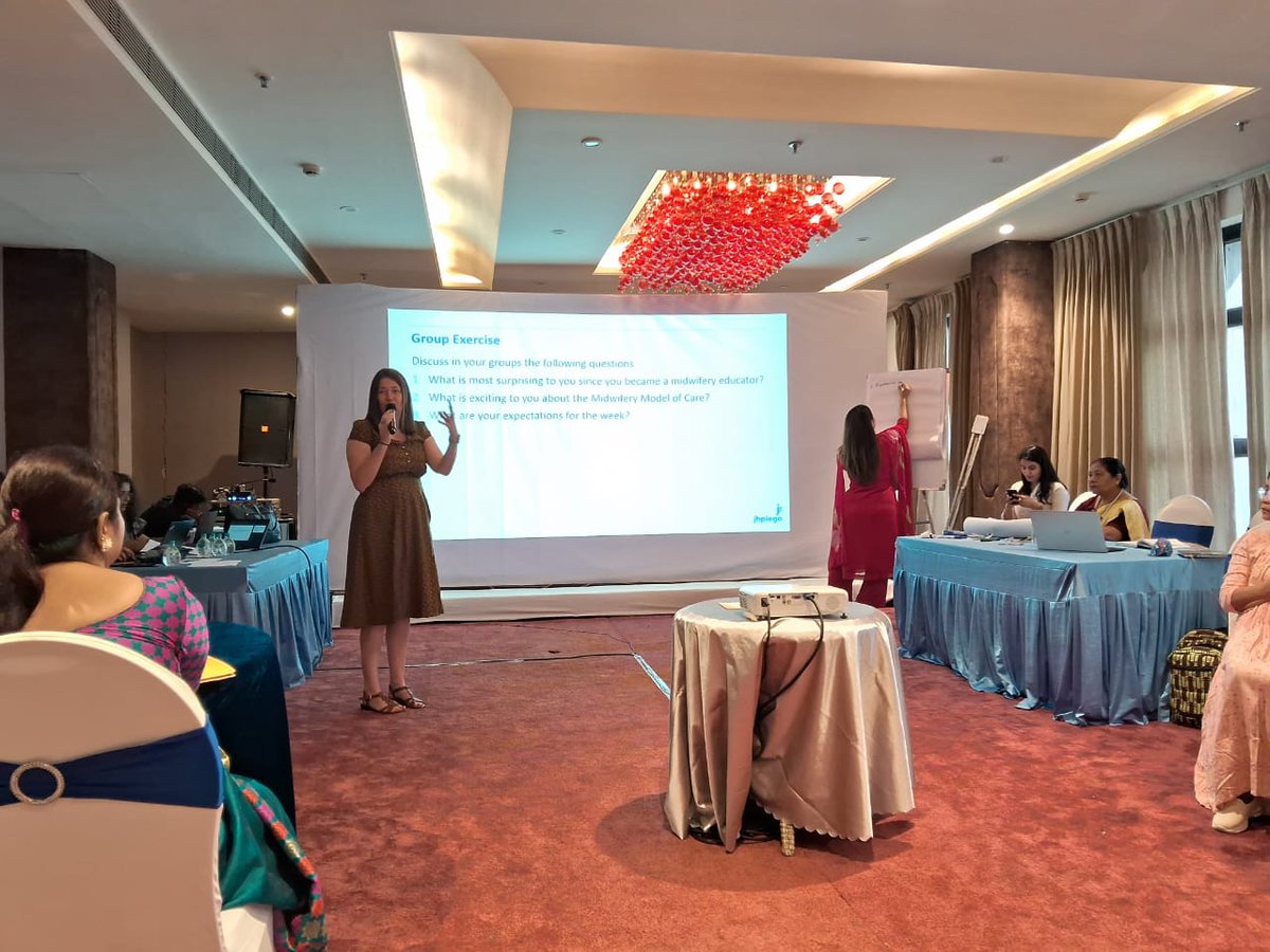 Jh_nursemidwif's tweet photo. One more step towards #transformativeeducation in #Midwifery as we kick off the faculty development boot camp at #NMTI, Jabalapur. Empowering future educators to enhance #clinicalcompetencies & #leadershipskills. Let's shape the future of Midwifery together! #InvestInMidwifery https://t.co/UWPqS1zDZx