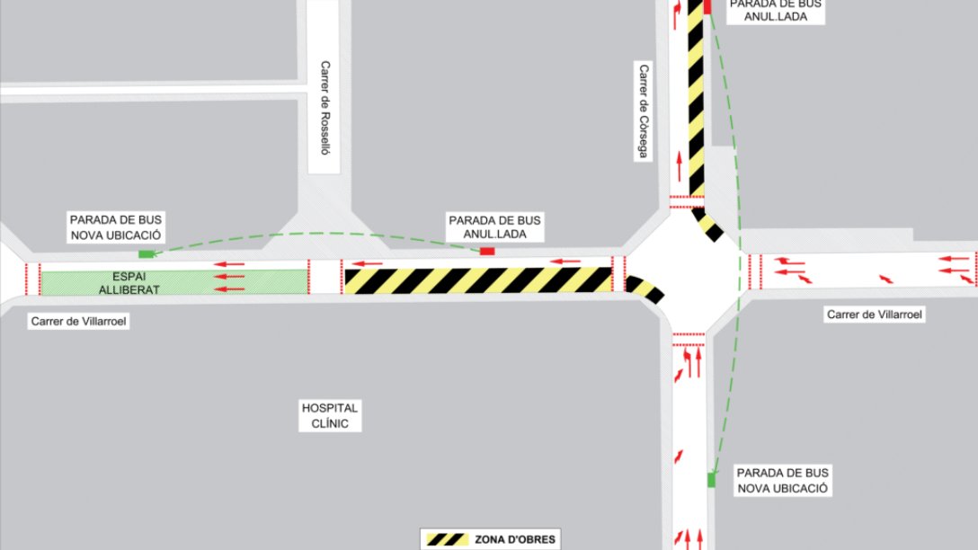 BCN_Mobilitat's tweet photo. 🚙 Hi ha només un carril al carrer de Provença, entre Villarroel i Casanova, per les obres de l'L8.

❗️ A partir del 16 de juliol, 📍al carrer d’Urgell a l’encreuament amb el de Còrsega, quedaran dos carrils lliures per al trànsit.

📆 Fins al setembre

ℹ️ https://t.co/oCWZO3FaKD https://t.co/QHQ96JULAl