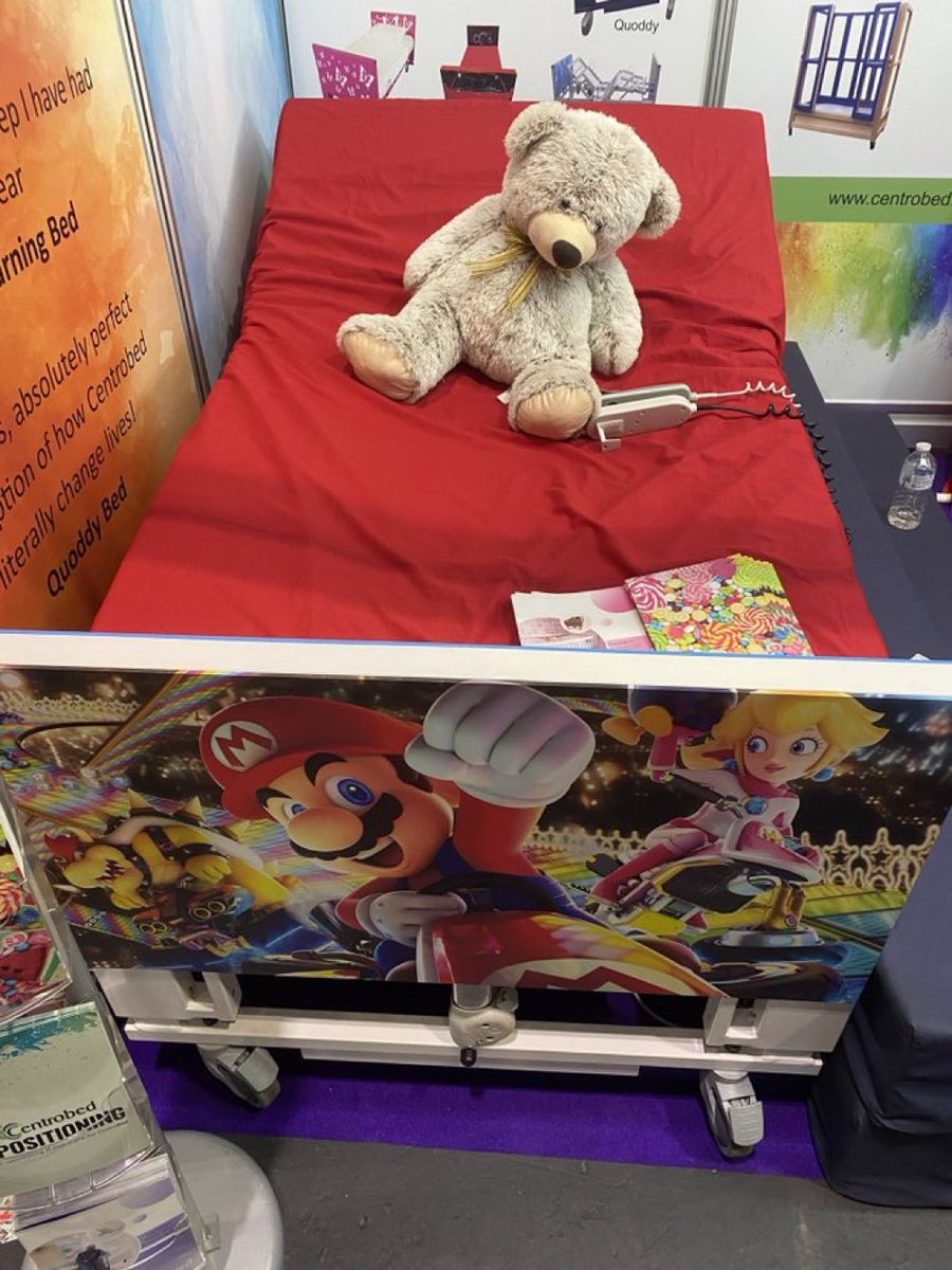 Centrobed's tweet photo. #Centroted is home after a busy @DisabilityExpo_ if you were unable to visit and see our #turning #repositioning beds please call for a #virtualdemo #homeassessment or just a chat @ukCerebralPalsy @mndassoc @ChildrenJust4 @MDUK_News #independence #qualityoflife @ukotac @theOThub https://t.co/U0DGnCffVz