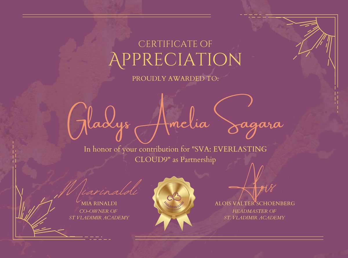SVA_Invitation's tweet photo. ⠀
Dear Gladys Amelia Sagara (@hidensuck) , it was really a great experience working with you. We are really grateful to have you as our Media Partner, we hope we can work with you again. Thank you. 
⠀ https://t.co/D9kvjstlXY