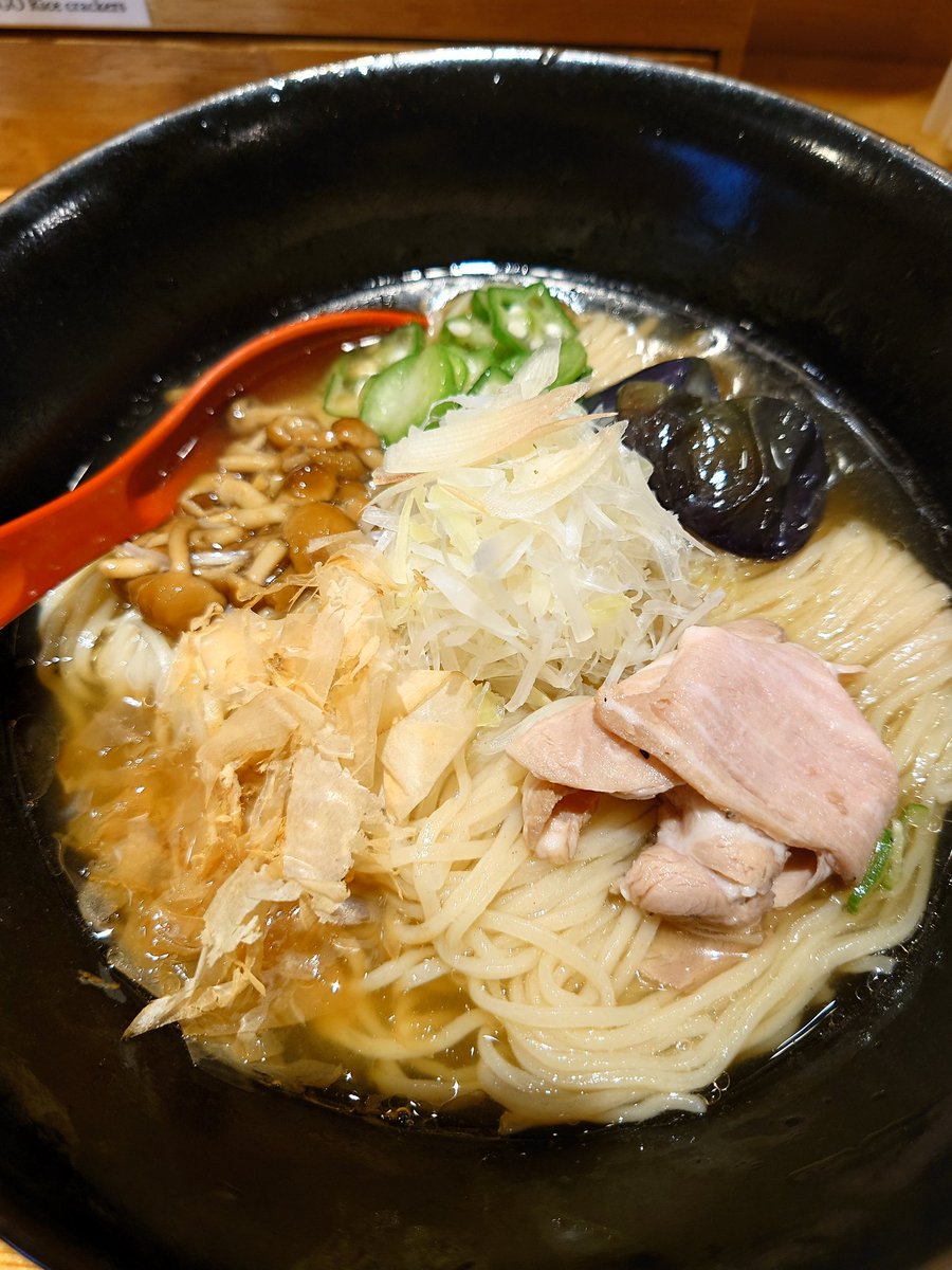 isuzu_ramen's tweet photo. 【昼食】たかはし まぐろ節と焼あごの冷しそば
#食の記録
#day1417 https://t.co/TF8E6Yntrl