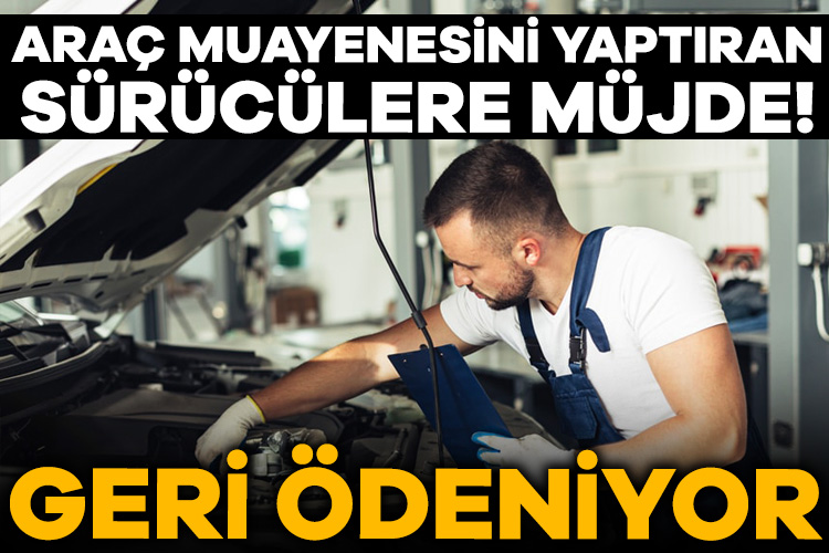 Araç muayenesi yaptıran sürücülere müjde! Geri ödeniyor
#otomotiv #araçmuayenesi #kredikartı 

Haberi oku---> tinyurl.com/46jeczr2