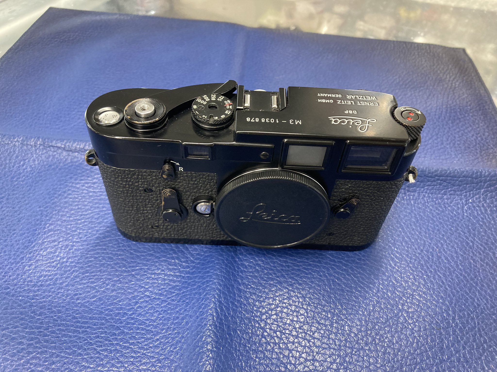 ご予約品ライカ M3 ブラックペイント OH済 ダブルストローク ライカ M3 ブラックペイント OH済 ダブルストローク Black Paint