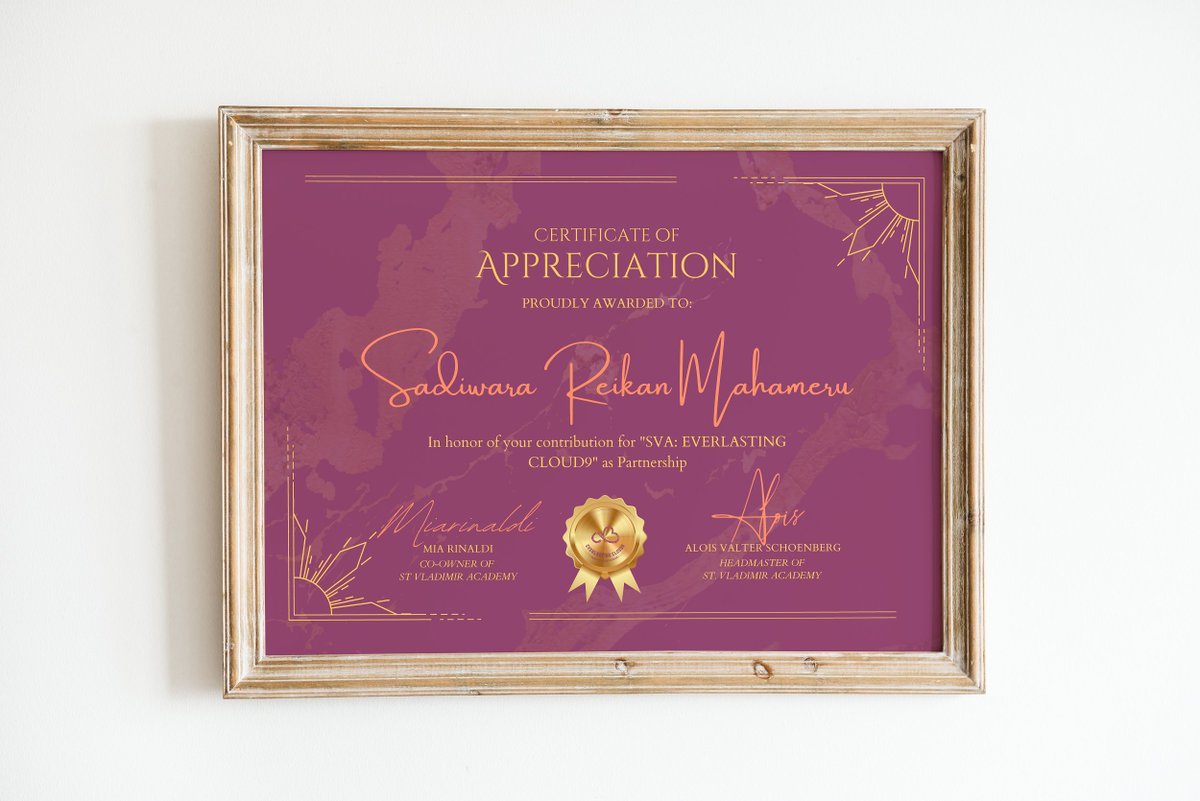 SVA_Invitation's tweet photo. ⠀
Dear Reikan Mahameru (@redumasa), it was really a great experience working with you. We are really grateful to have you as our Media Partner, we hope we can work with you again. Thank you. 
⠀ https://t.co/pVV2fpGMNt