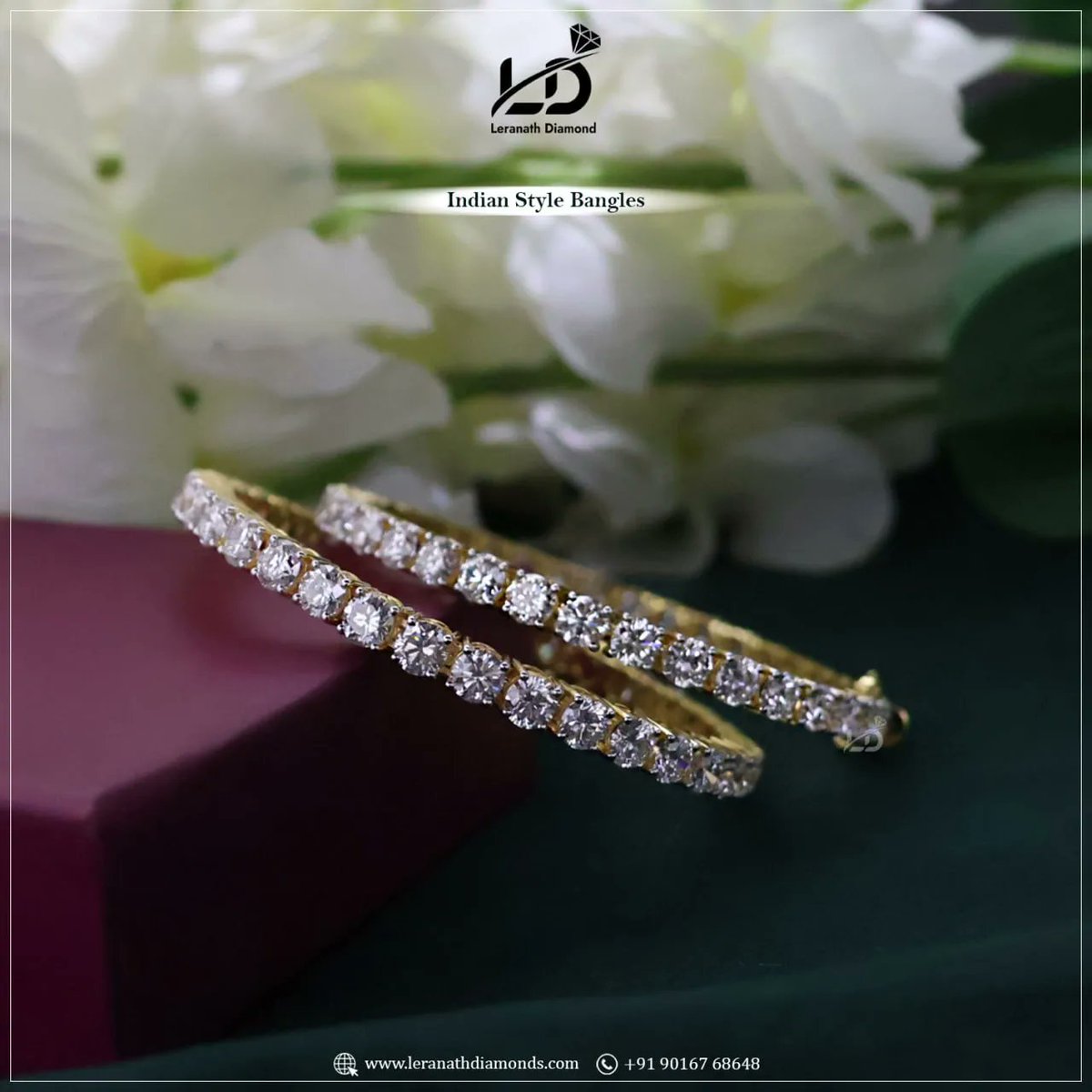 LeranathD's tweet image. Round Cut Lab Grown Diamond Bangles 😍✨
Contact us📞☎️
wa.me/919016768648
wa.me/919099778648
Know more about us at🌐
leranathdiamonds.com

#bangles #diamondbangles #bridalbangles #roundcut #labgrown #weddinggift #indianwear #traditional
#banglesset