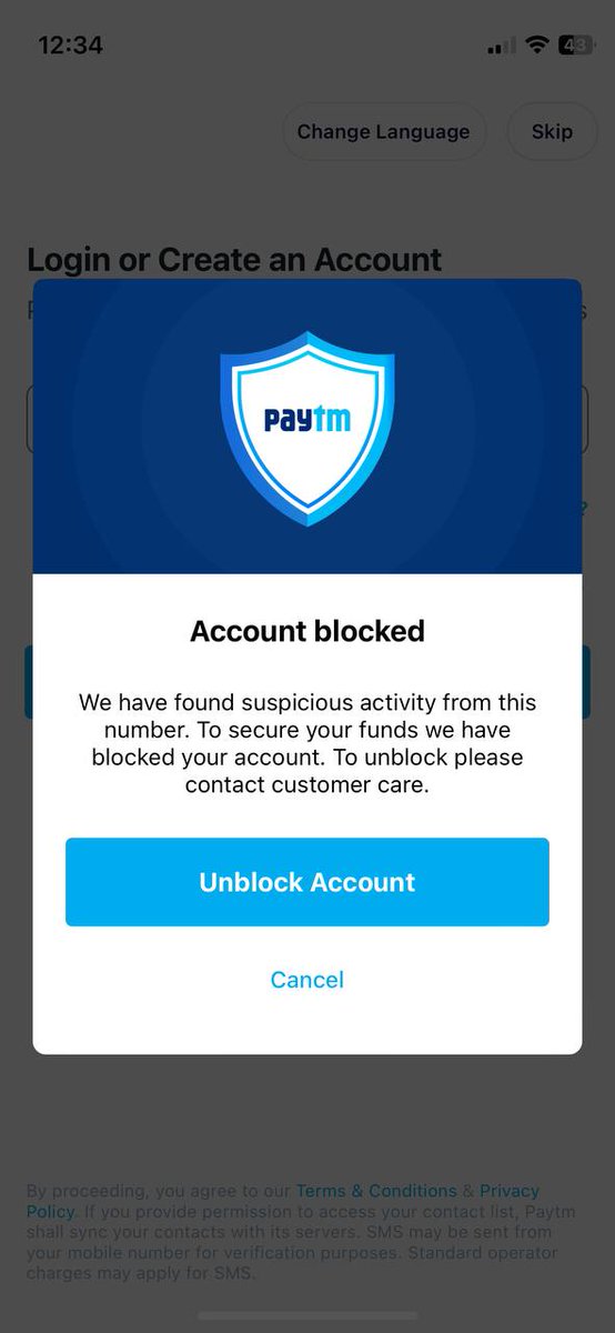 Kurpreet5's tweet photo. WHY MY BANK ACCOUNT SHOWING FREZZE @Paytmcare @PaytmBank @paytmbankcare https://t.co/MtmMUiKiLF
